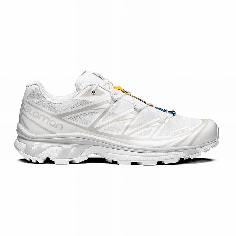 Salomon Singapore Mens Trail Running Shoes - XT-6 White | 45390-AMZK